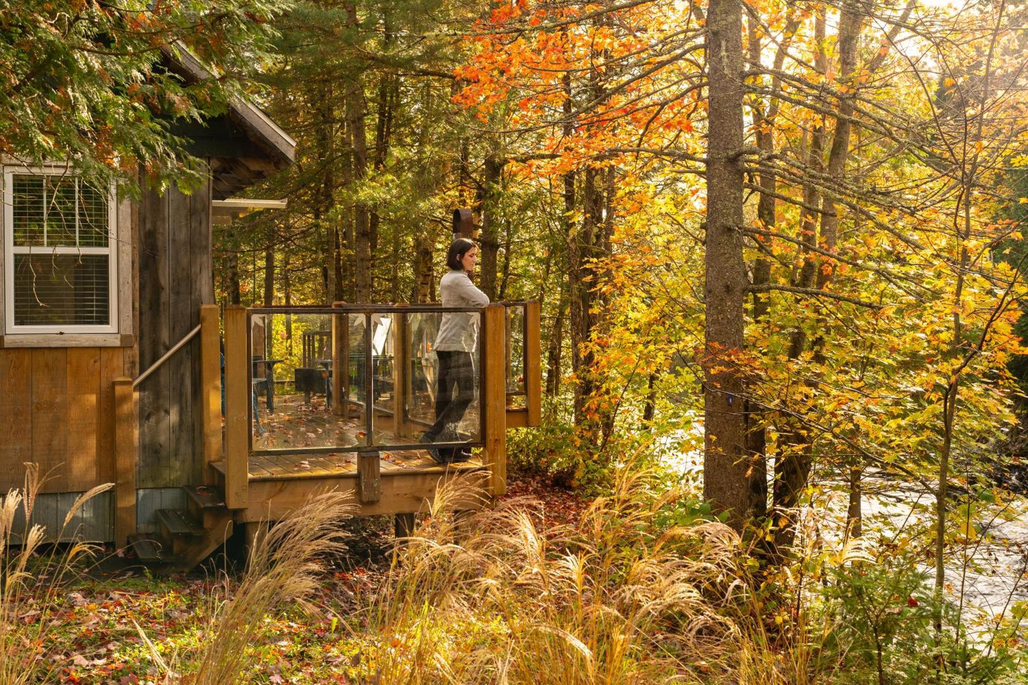 Le Baluchon Eco-Villegiature Saint-Paulin Exterior photo