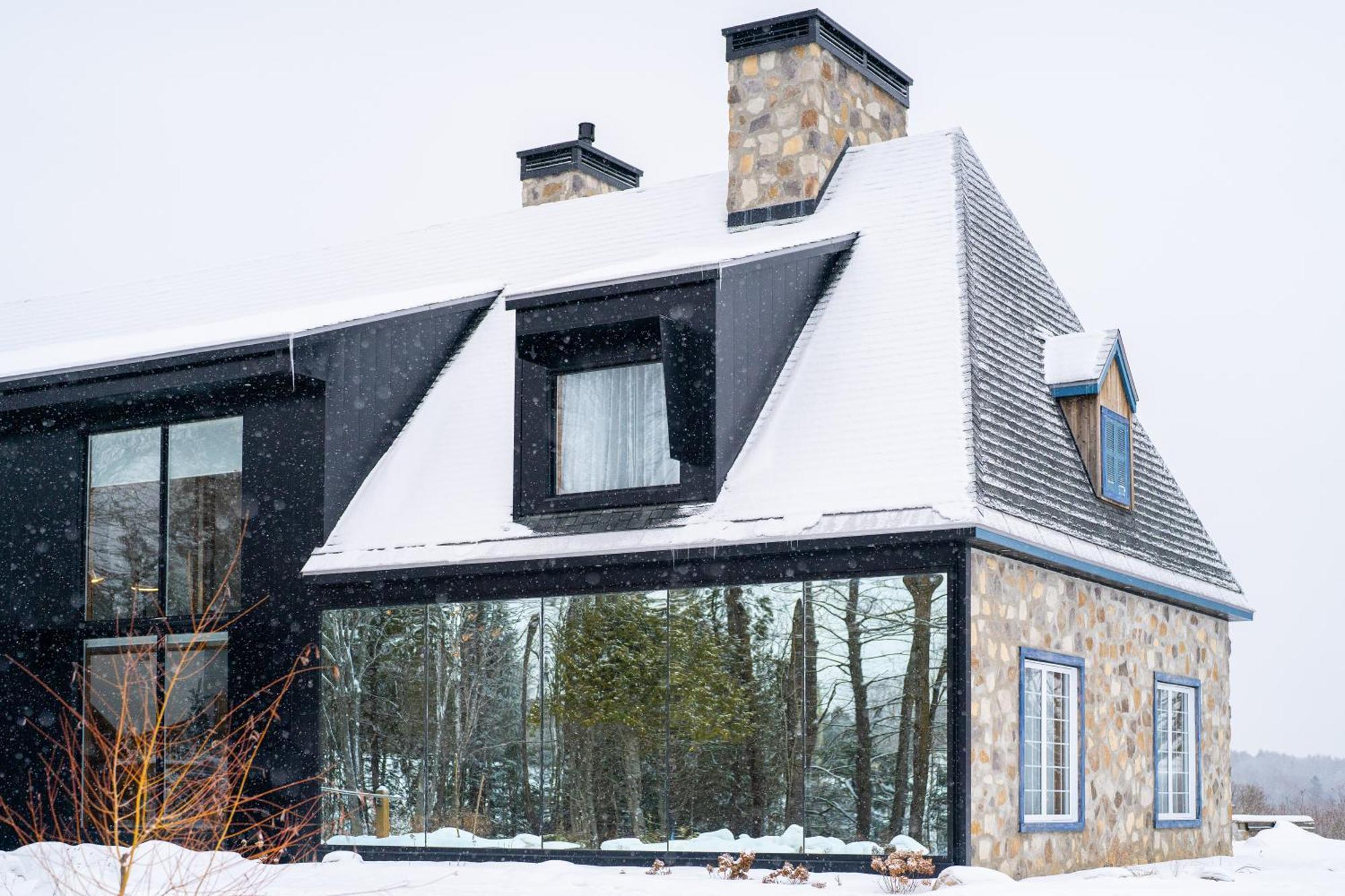 Le Baluchon Eco-Villegiature Saint-Paulin Exterior photo